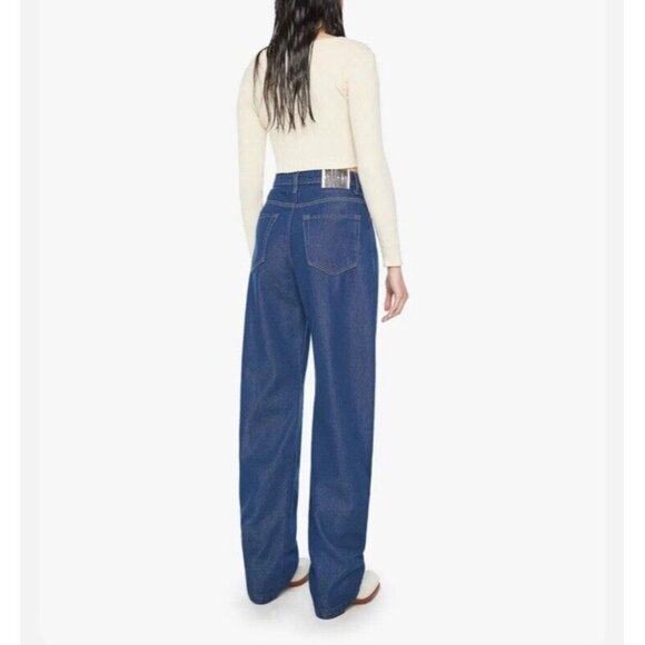 MOTHER SNACKS! The Kegger Heel Loose Fit Jean in Clean Your Plate Size 27 - Picture 12 of 12